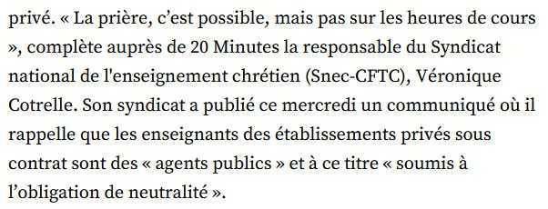 Revue de presse : Depuis la rentrée, le Snec-cftc est présent dans les médias.