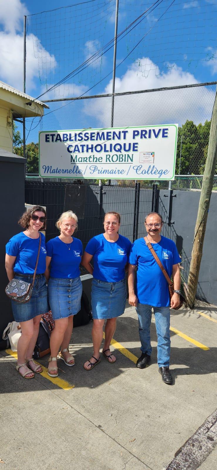 Le Snec-CFTC présent dans nos établissements scolaires avec la présidente nationale Le Snec-CFTC présent dans nos établissements scolaires avec la présidente nationale