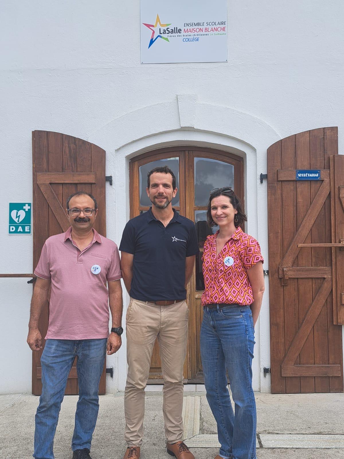 Le Snec-CFTC présent dans nos établissements scolaires avec la présidente nationale