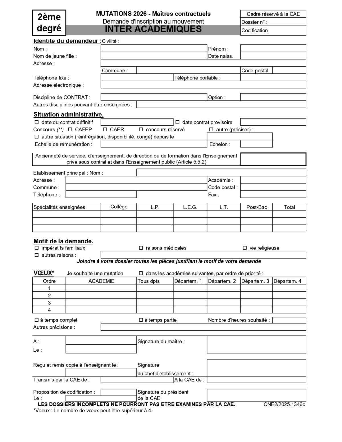 MOUVEMENT DE L'EMPLOI 2D 