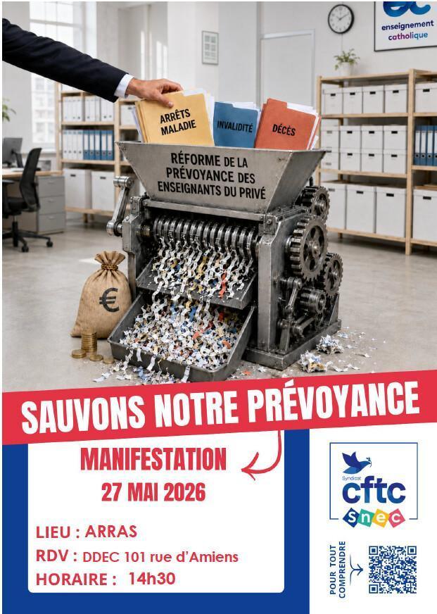 Mobilisation"sauvons notre prévoyance"
