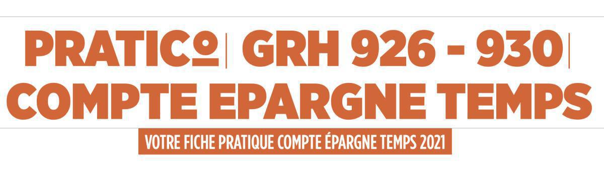 Pratico - Compte Épargne Temps