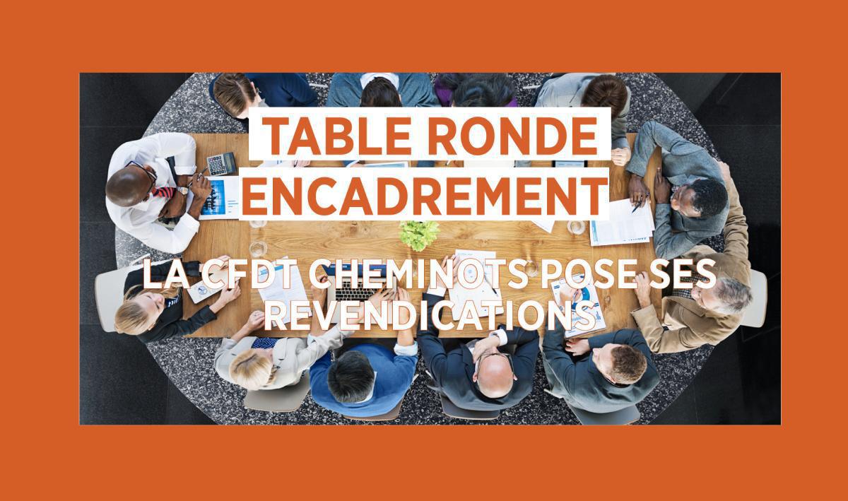 Table ronde encadrement