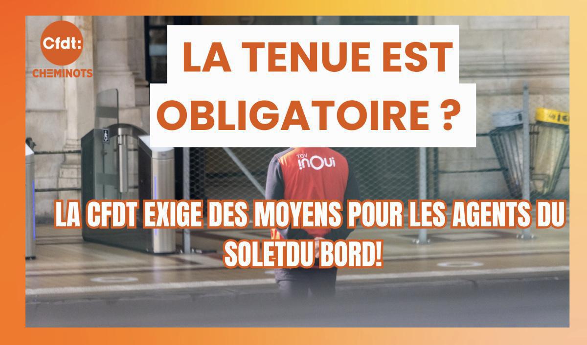 La tenue est obligatoire ?