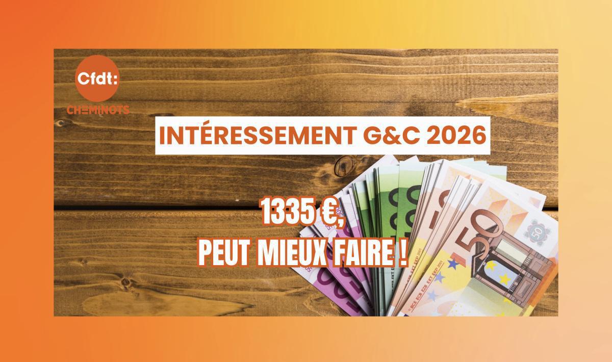 Intéressement G&C 2026