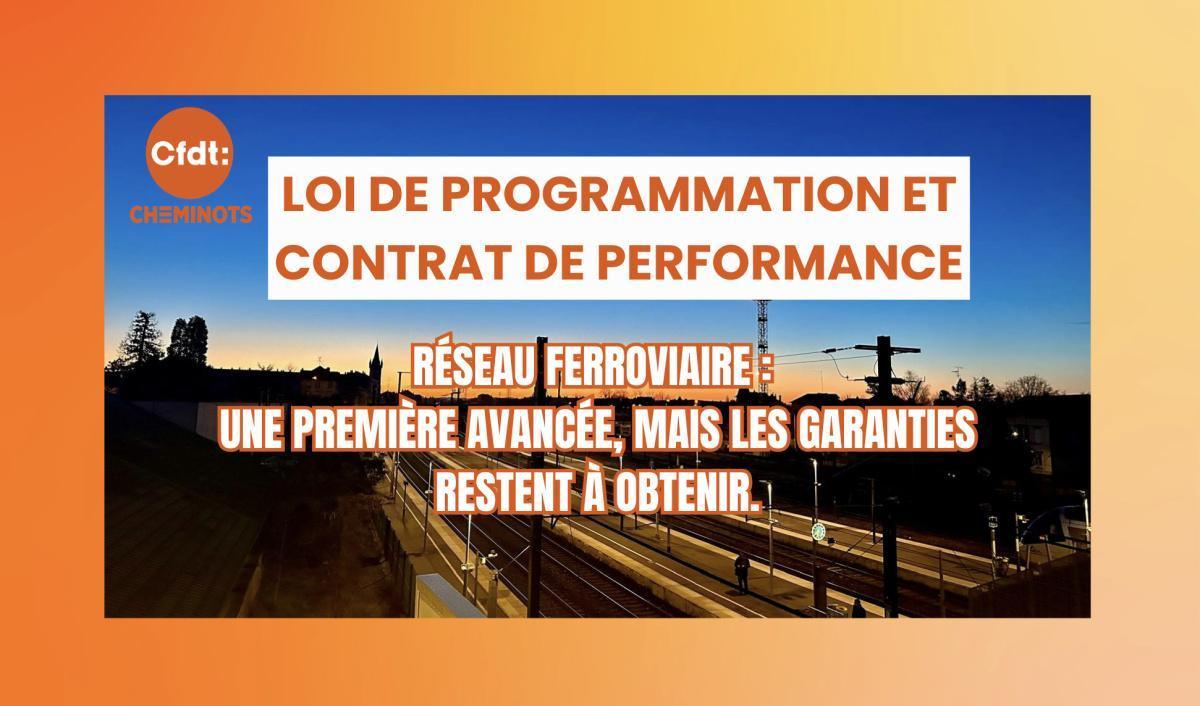 Loi de programmation et contrat de performance