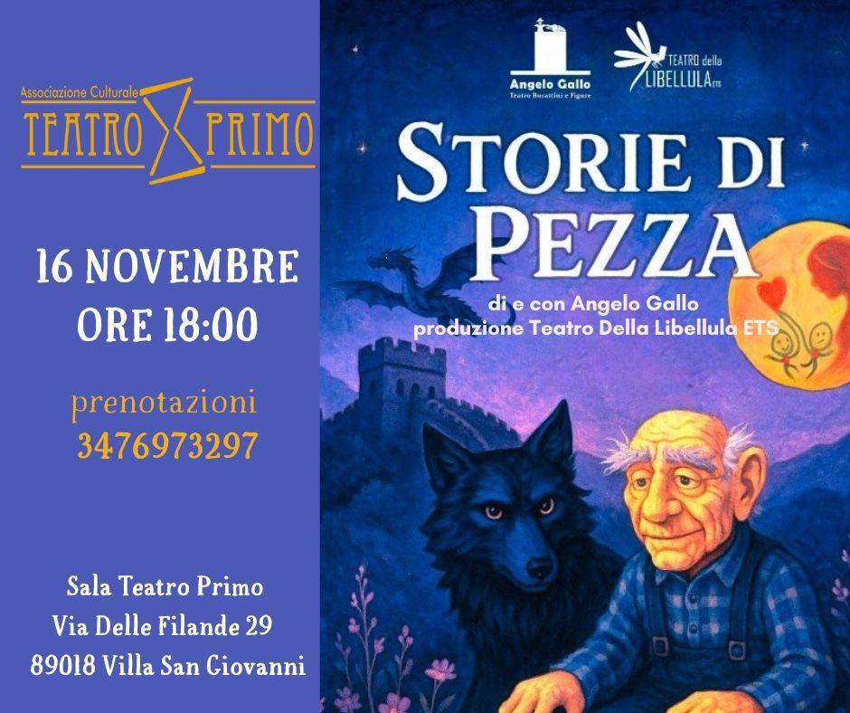 Bambini a Teatro- Storie di Pezza (Inizio ore 18:00)