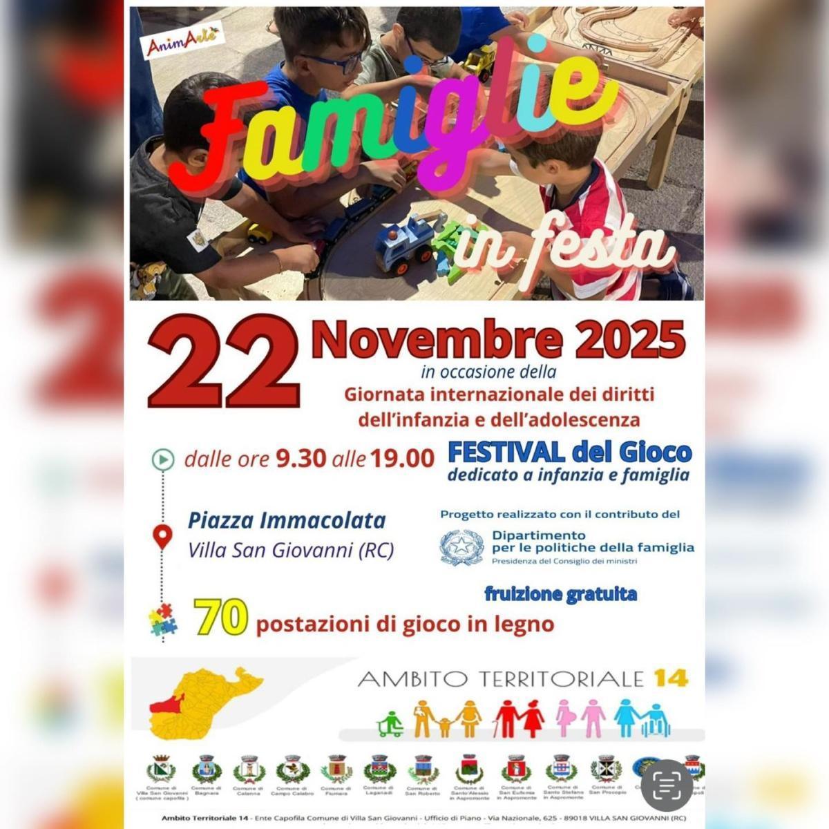 Famiglie in Festa (dalle ore 9.30 alle 19.00)