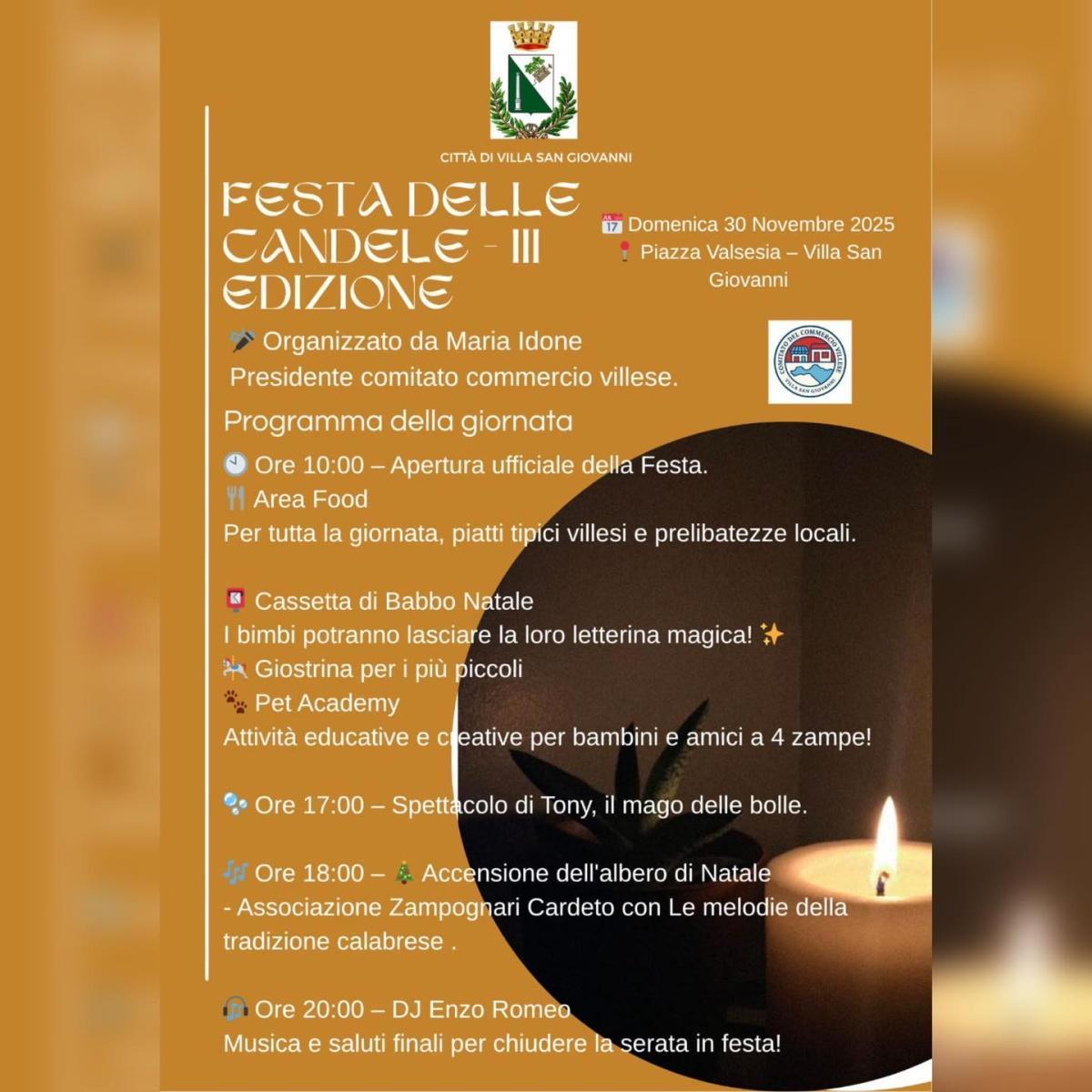Festa delle Candele – 3ª Edizione (dalle ore 10.00) Festa delle Candele – 3ª Edizione (dalle ore 10.00)