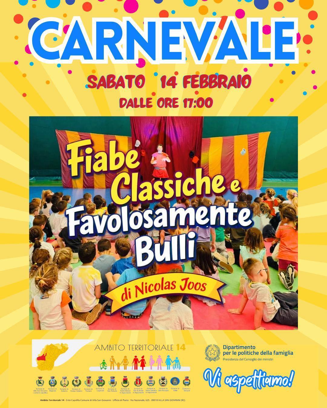 Teatro in piazza: Fiabe Classiche & Favolosamente bulli di Nicolas Joos (inizio ore 17:00)