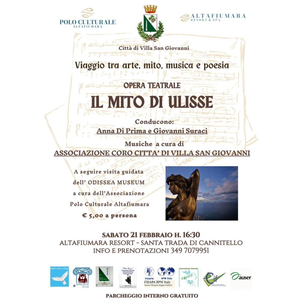 Il Mito di Ulisse (dalle ore 16:30)
