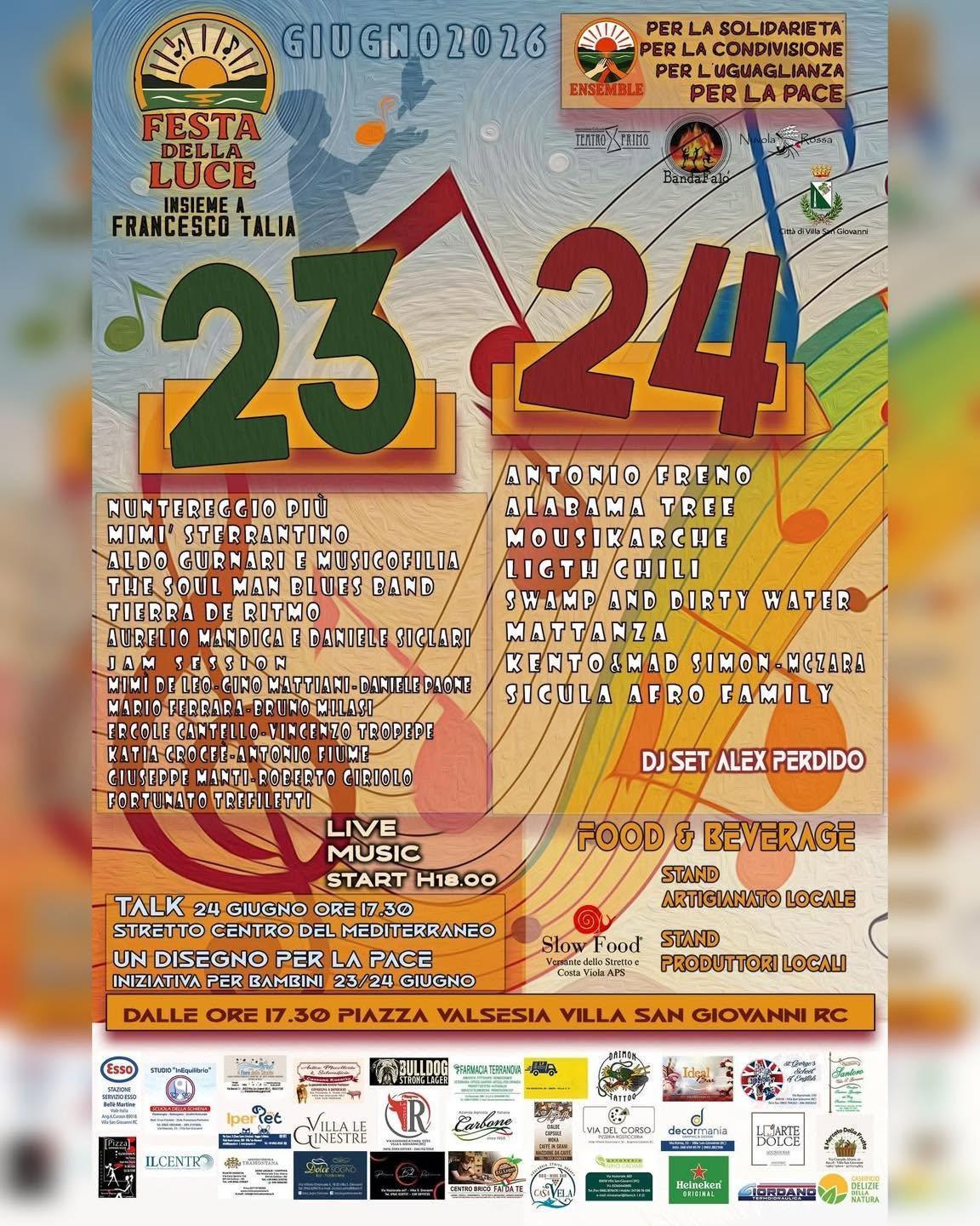 Festa della Luce (Inizio ore 17:30)