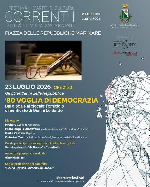 Storie e Visioni - 80 Voglia di Democrazia (inizio ore 21.30) Storie e Visioni - 80 Voglia di Democrazia (inizio ore 21.30)
