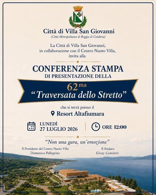 Presentazione Ufficiale 62ª Traversata dello Stretto (inizio ore 12:00)