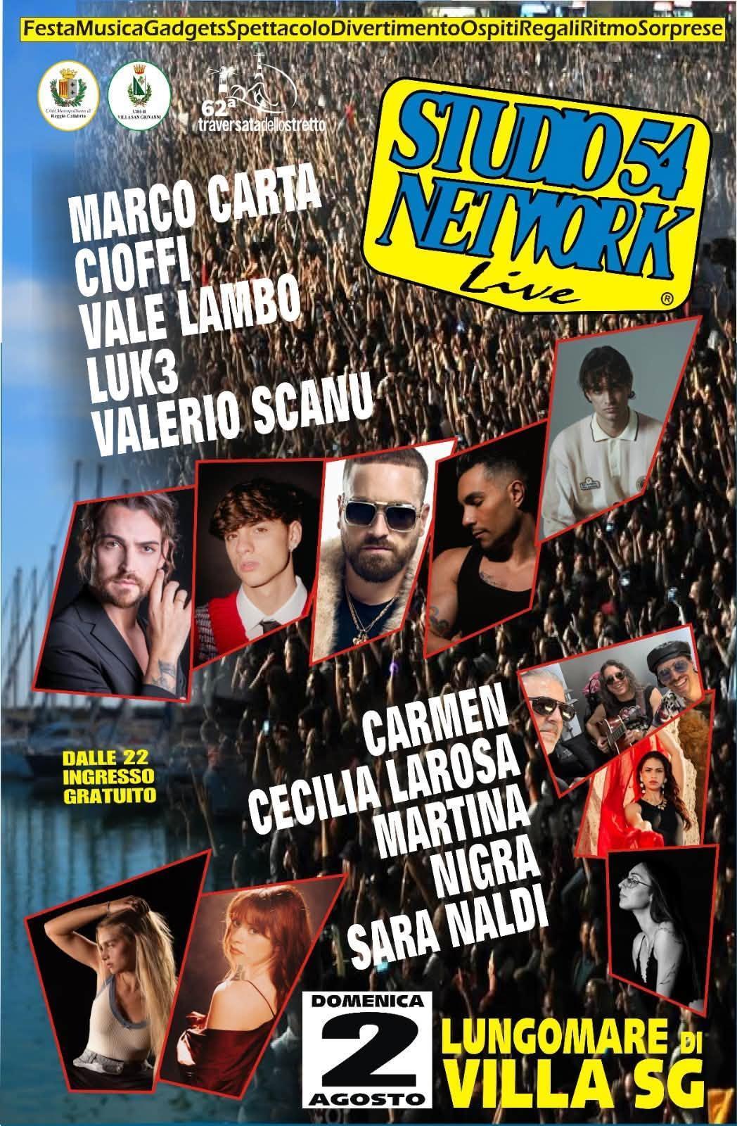 Show 62^ Traversata dello Stretto (Dalle ore 22.00)