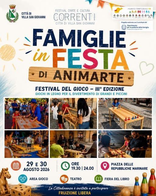 Famiglie in Festa (dalle ore 19:30 alle 24:00) Famiglie in Festa (dalle ore 19:30 alle 24:00)