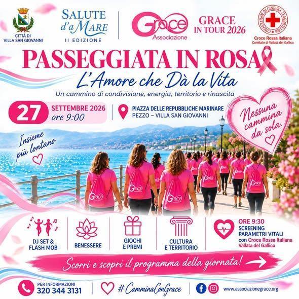Passeggiata in Rosa (Partenza ore 9:00)