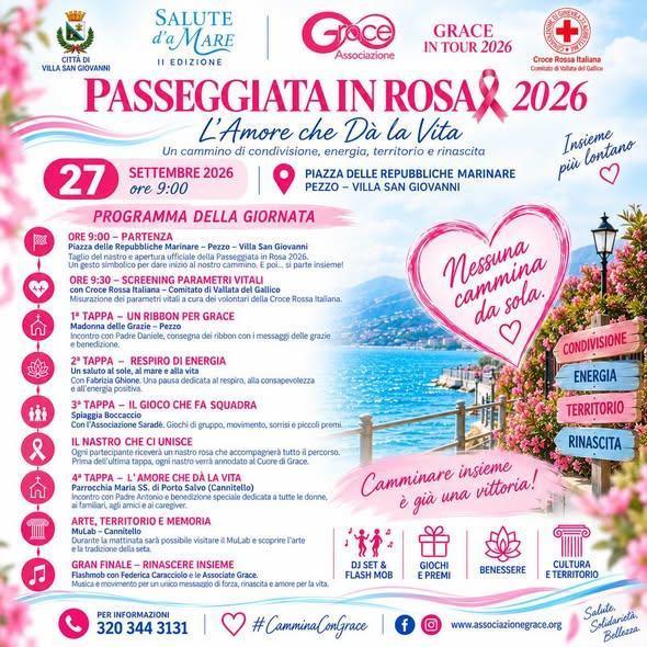 Passeggiata in Rosa (Partenza ore 9:00)