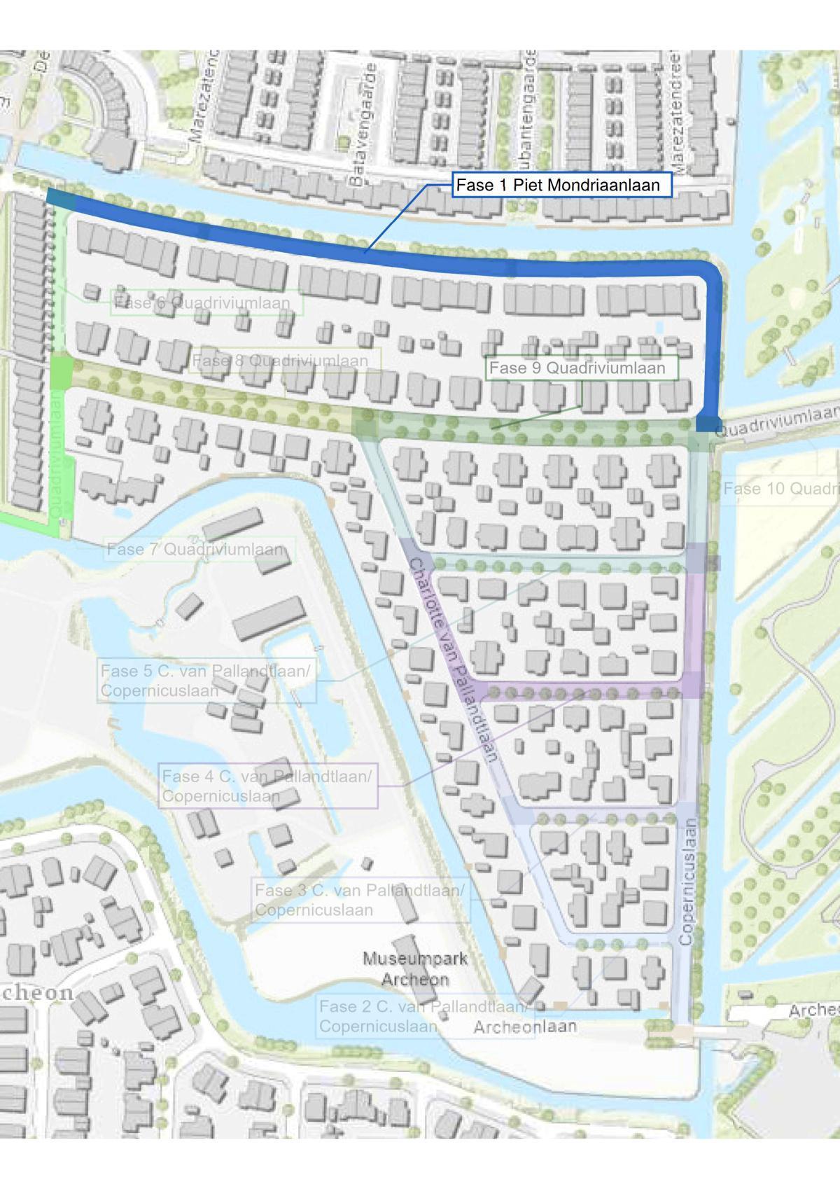 Start rioleringswerkzaamheden fase 1