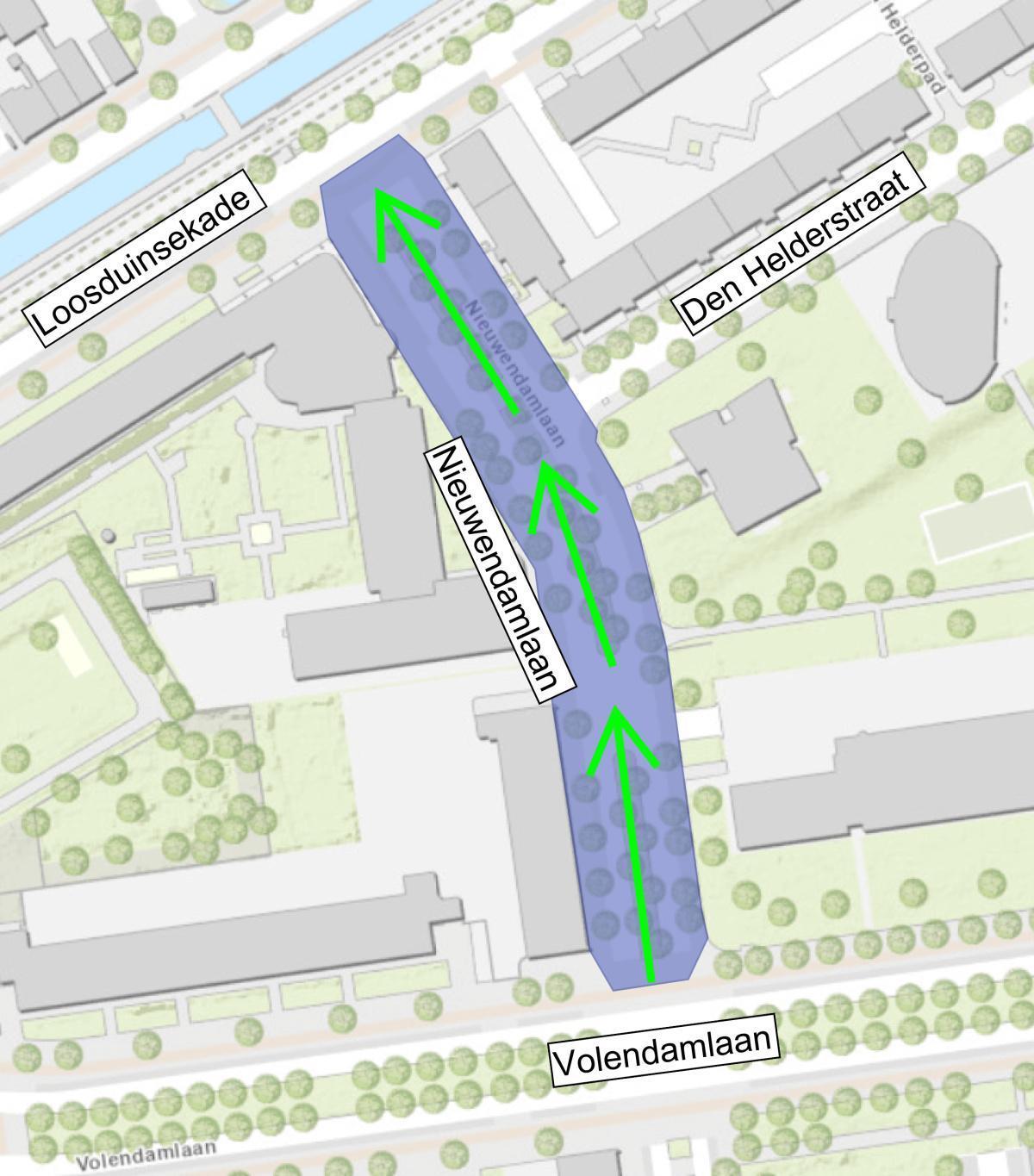 Start werkzaamheden fase 4, Nieuwendamlaan