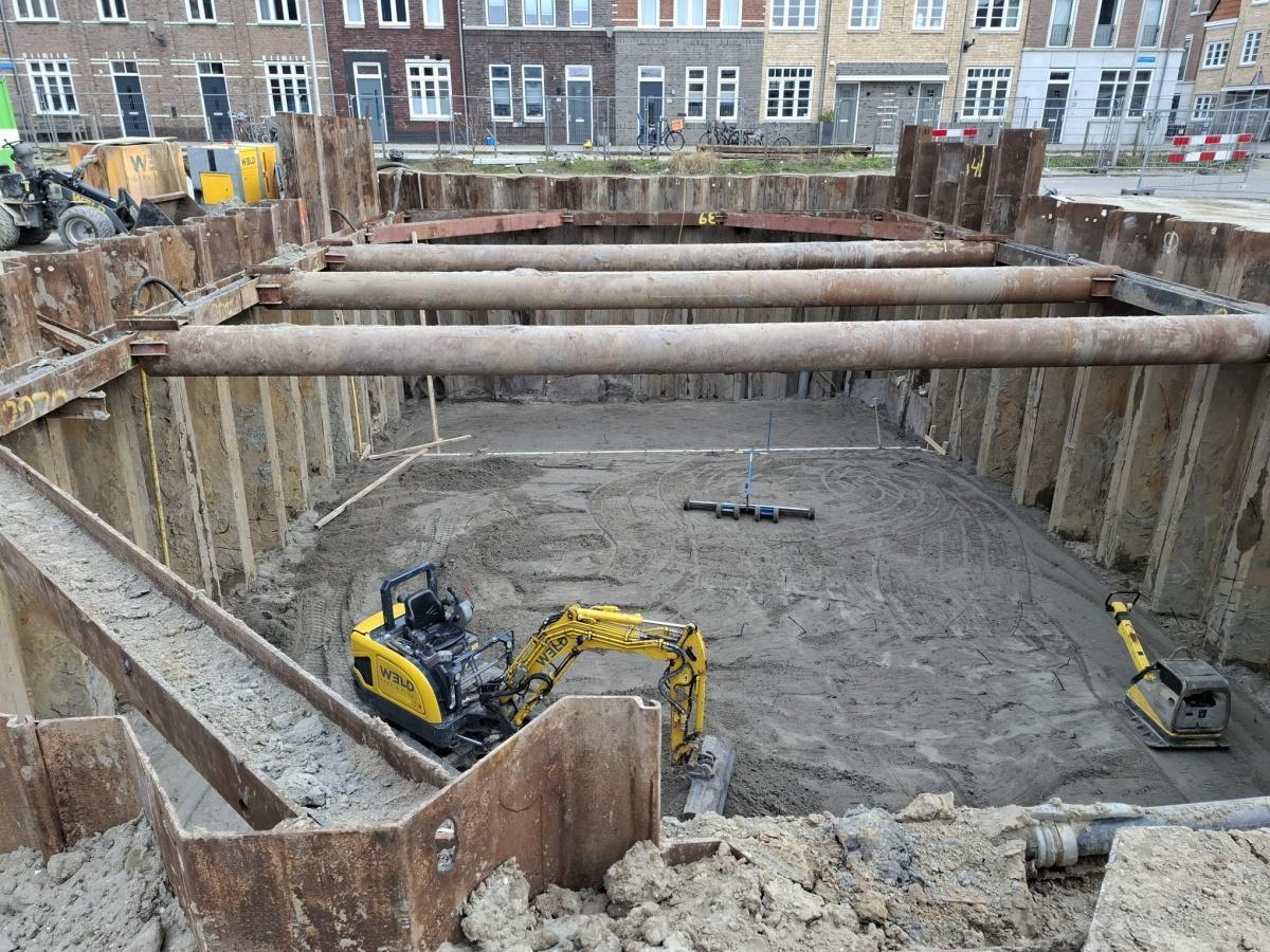 Bouwkuip ontgraven