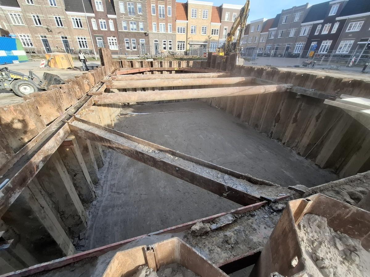 Bouwkuip ontgraven