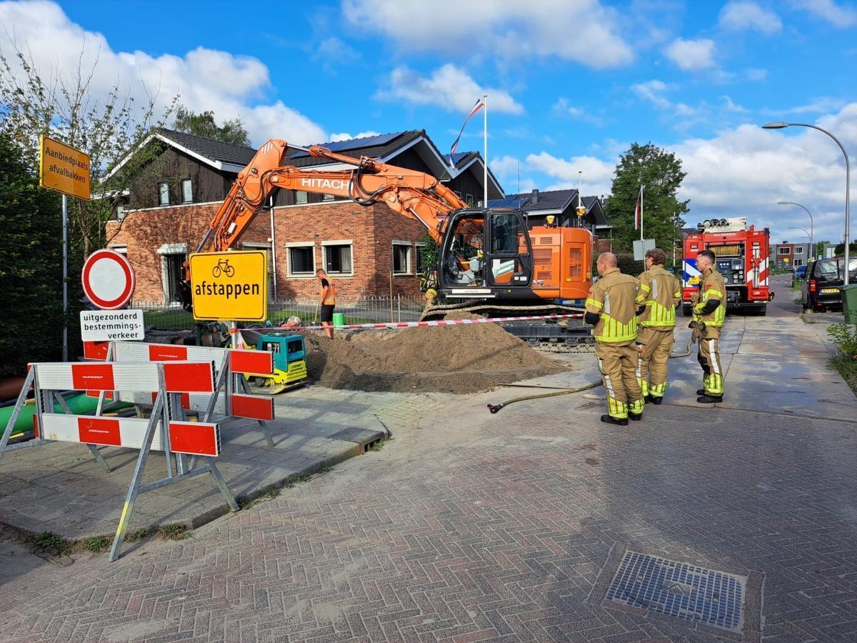 Lekke gasleiding Quadriviumlaan/ Charlotte van Pallandtlaan Lekke gasleiding Quadriviumlaan/ Charlotte van Pallandtlaan