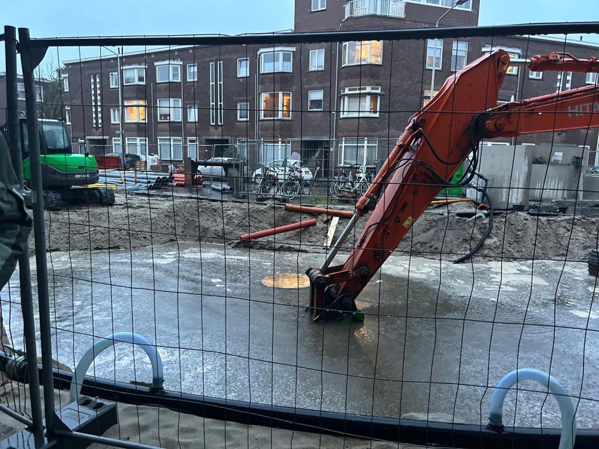 Vlierboomstraat, Water in de straat