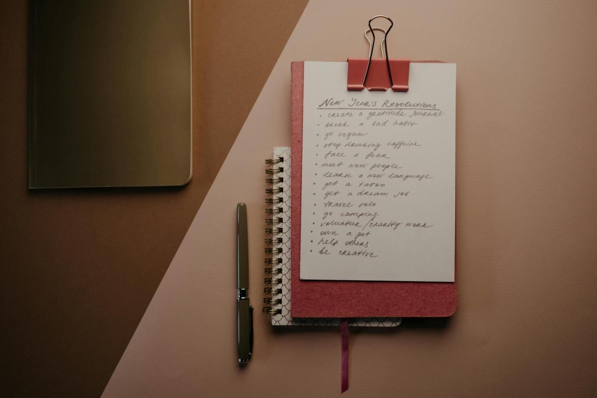 10 choses à faire cette année pour ne plus t'oublier !