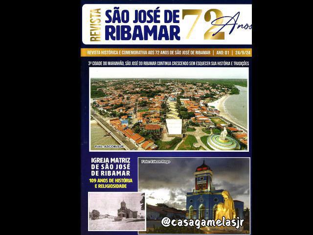 Revista " São José de Ribamar, 72 anos" é lançada no auditório do IFMA