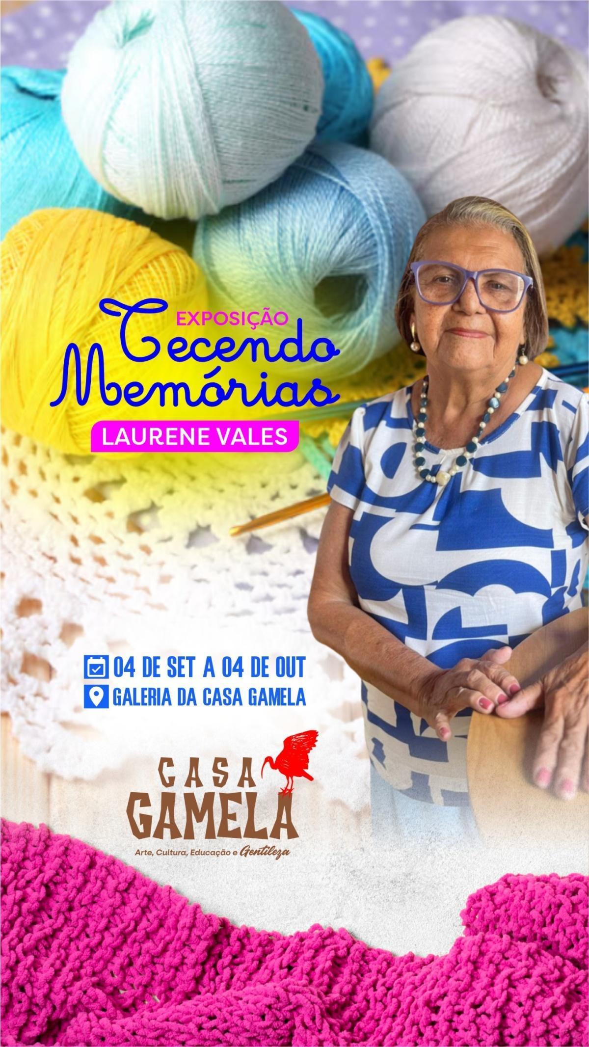 Conheça a Mestra Crocheteira Laurene Vales de São José de Ribamar Conheça a Mestra Crocheteira Laurene Vales de São José de Ribamar