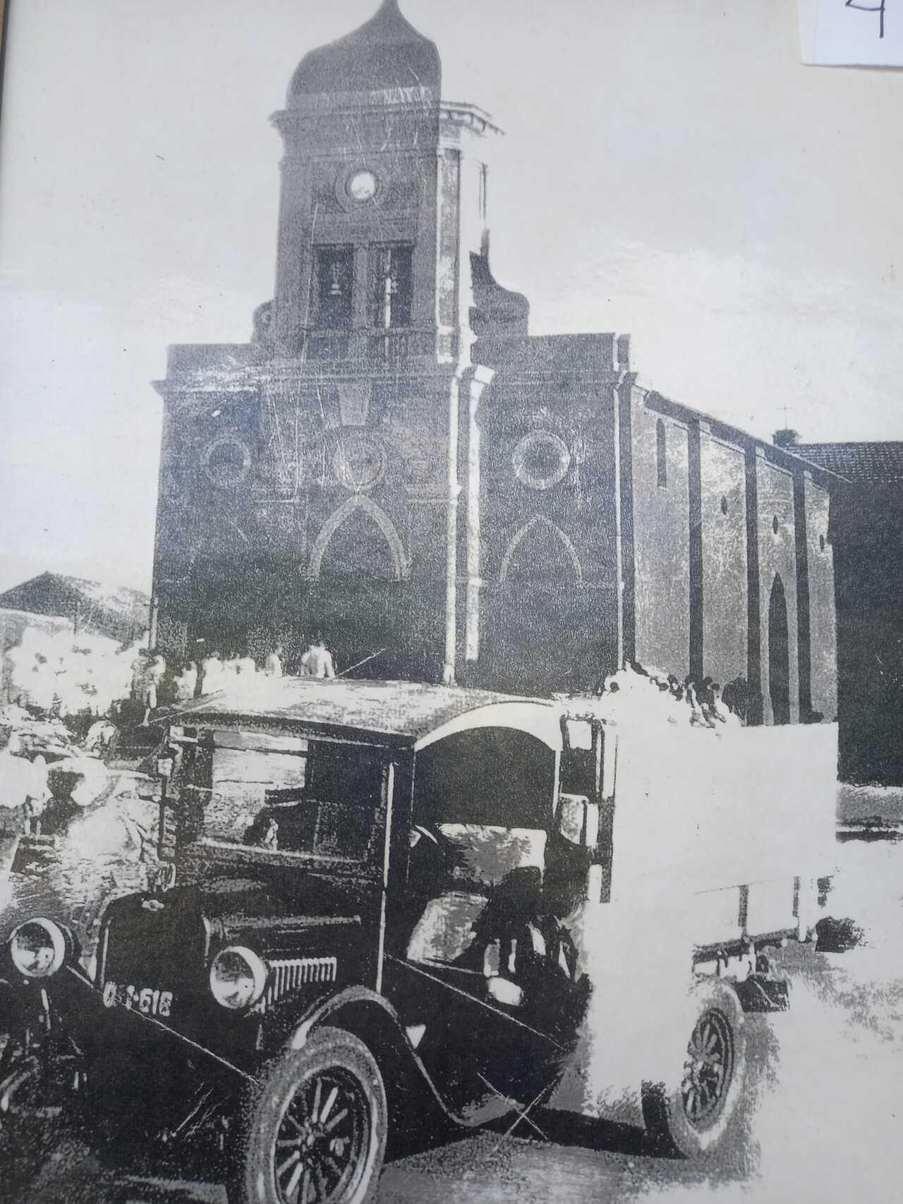 Batismo de Carro no começo do século XX