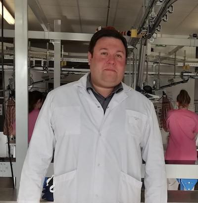 Guillaume Baldinho, directeur de la Blanchisserie des Pays de Rance. ©DR