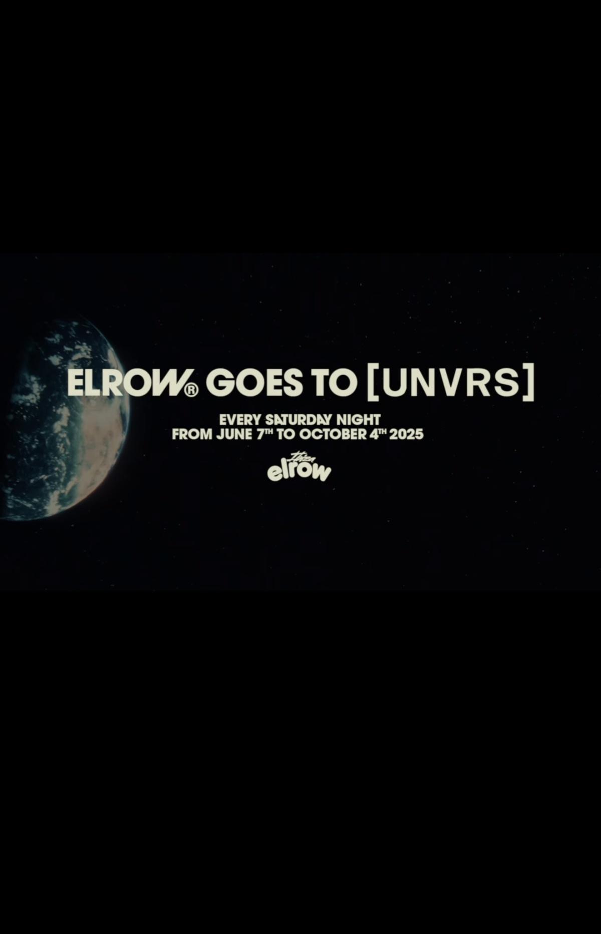 Elrow goes to UNVRS