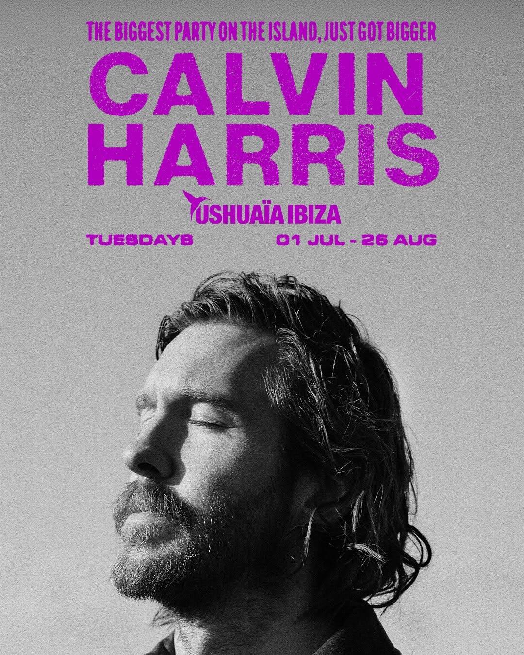 Ibiza just leveled up: Calvin Harris takes over Ushuaïa on Tuesdays & Fridays Ibiza just leveled up: Calvin Harris takes over Ushuaïa on Tuesdays & Fridays