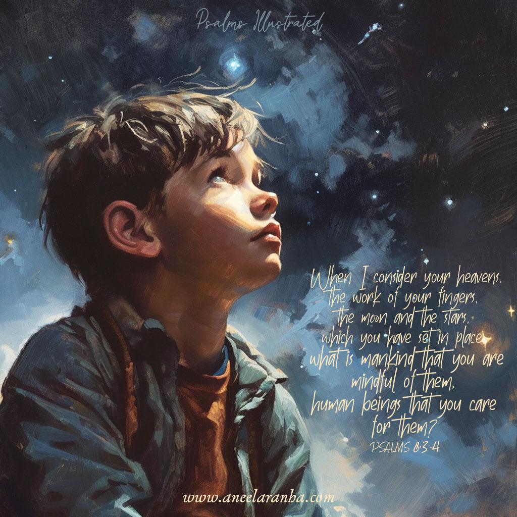 12. Psalm 8:3-5