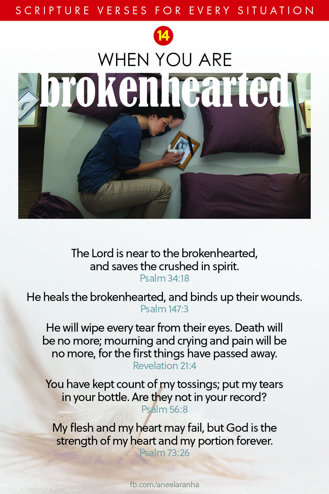 14. Are you brokenhearted?