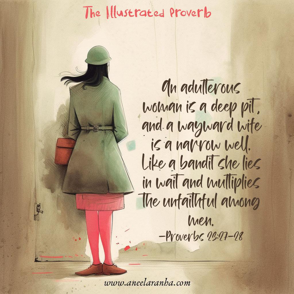 35. Proverbs 23:27-28