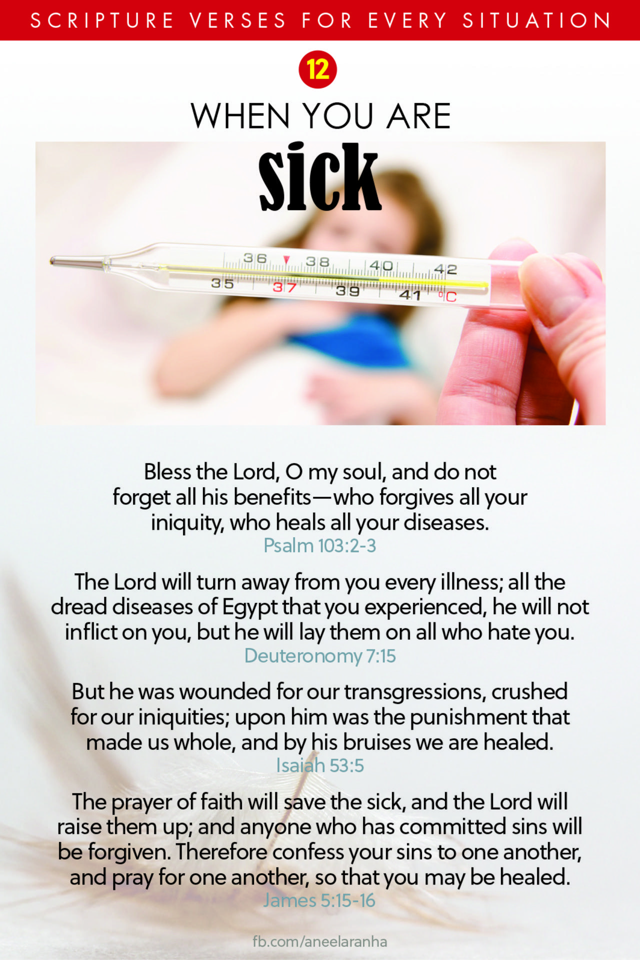 12. Are you sick?