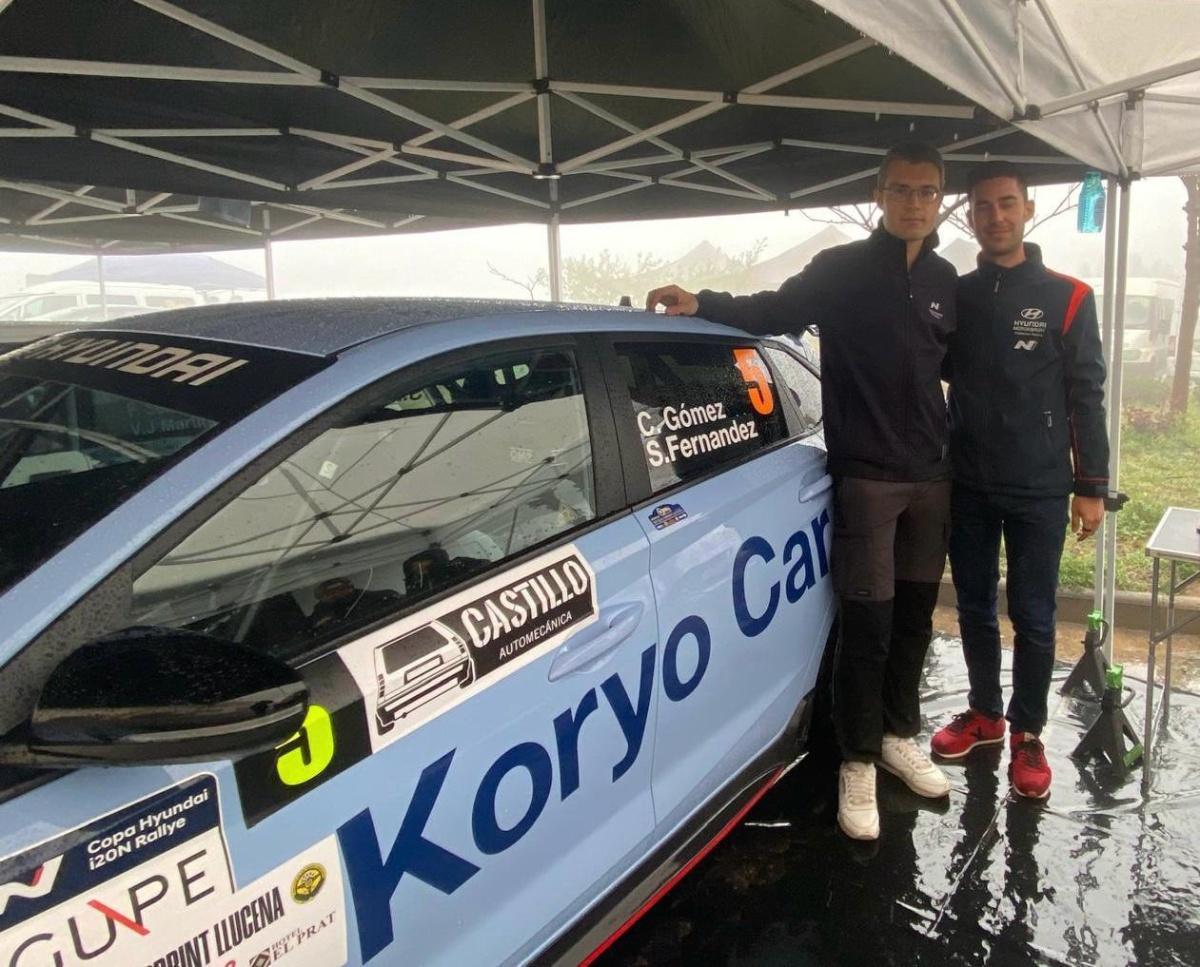 El piloto valenciano Carlos Gómez, con el apoyo de Koryo Car, a la Copa Hyundai i20 N Rallye