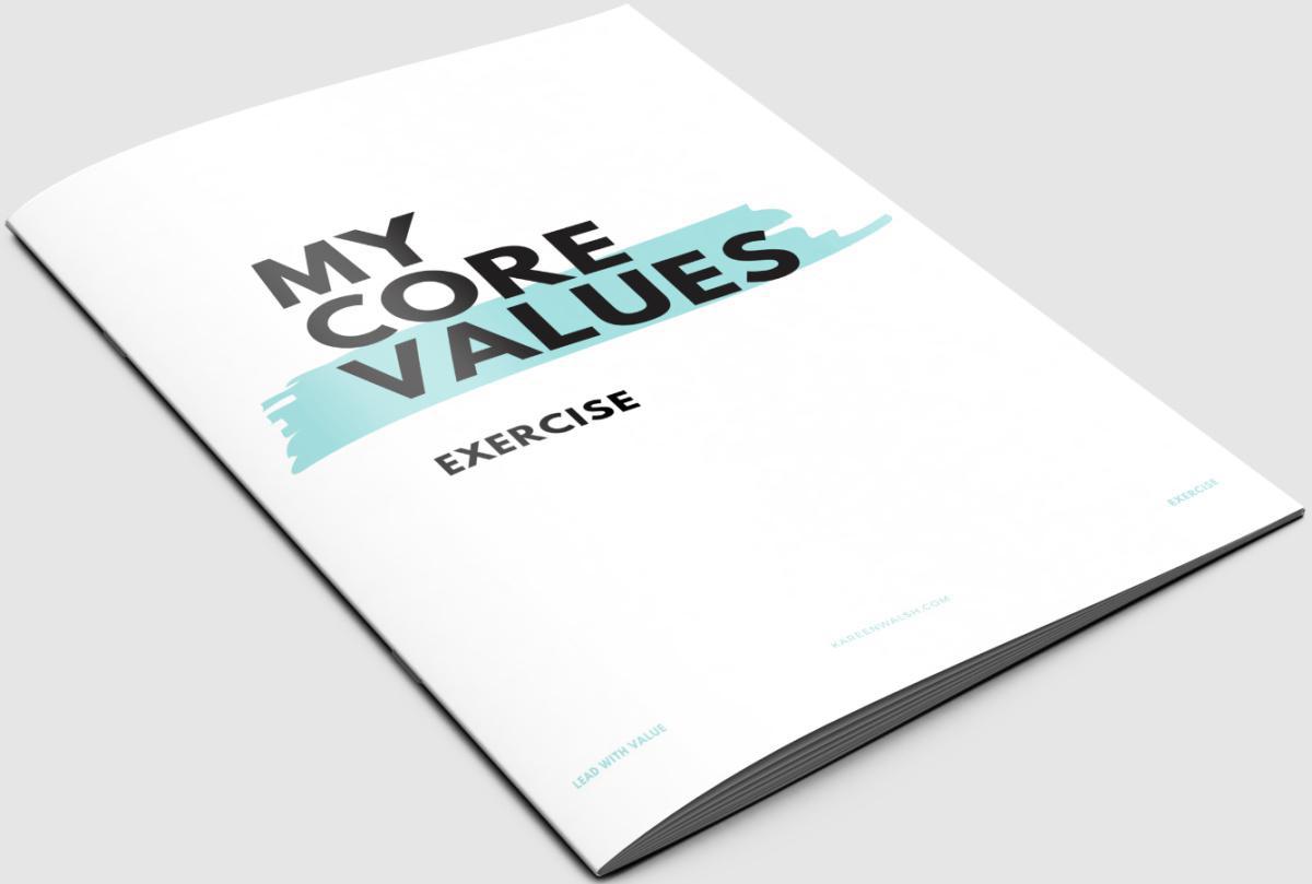 My Core Values Exercise