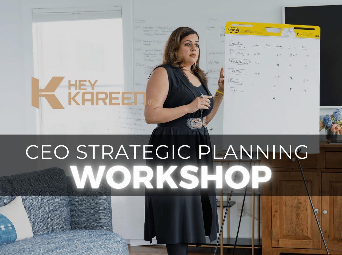 CEO Strategic Planning Workshop