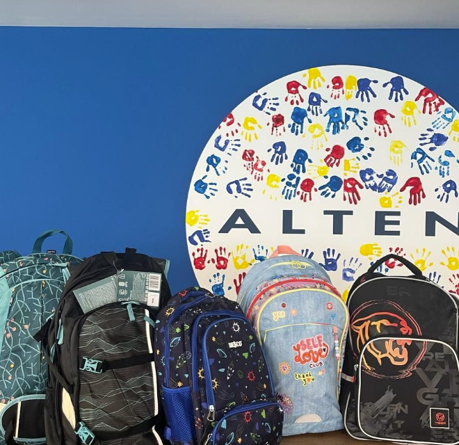 CSR activity - backpack to school, Romania, 2023
