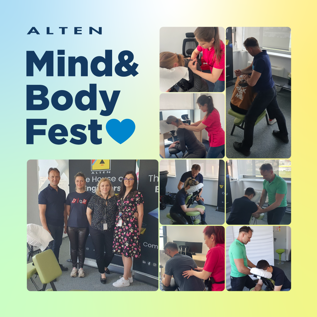 Mind & Body fest, massages at the offices in Romania, 2024