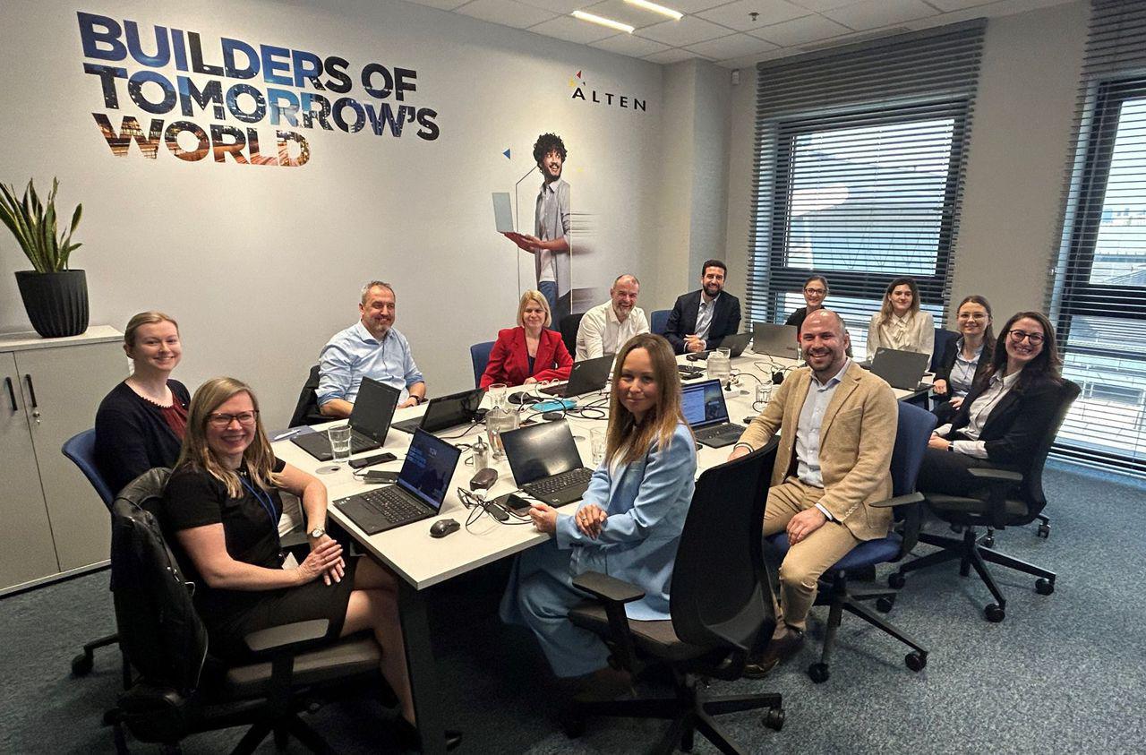 Client from Germany visit in Warsaw, Poland, 2024