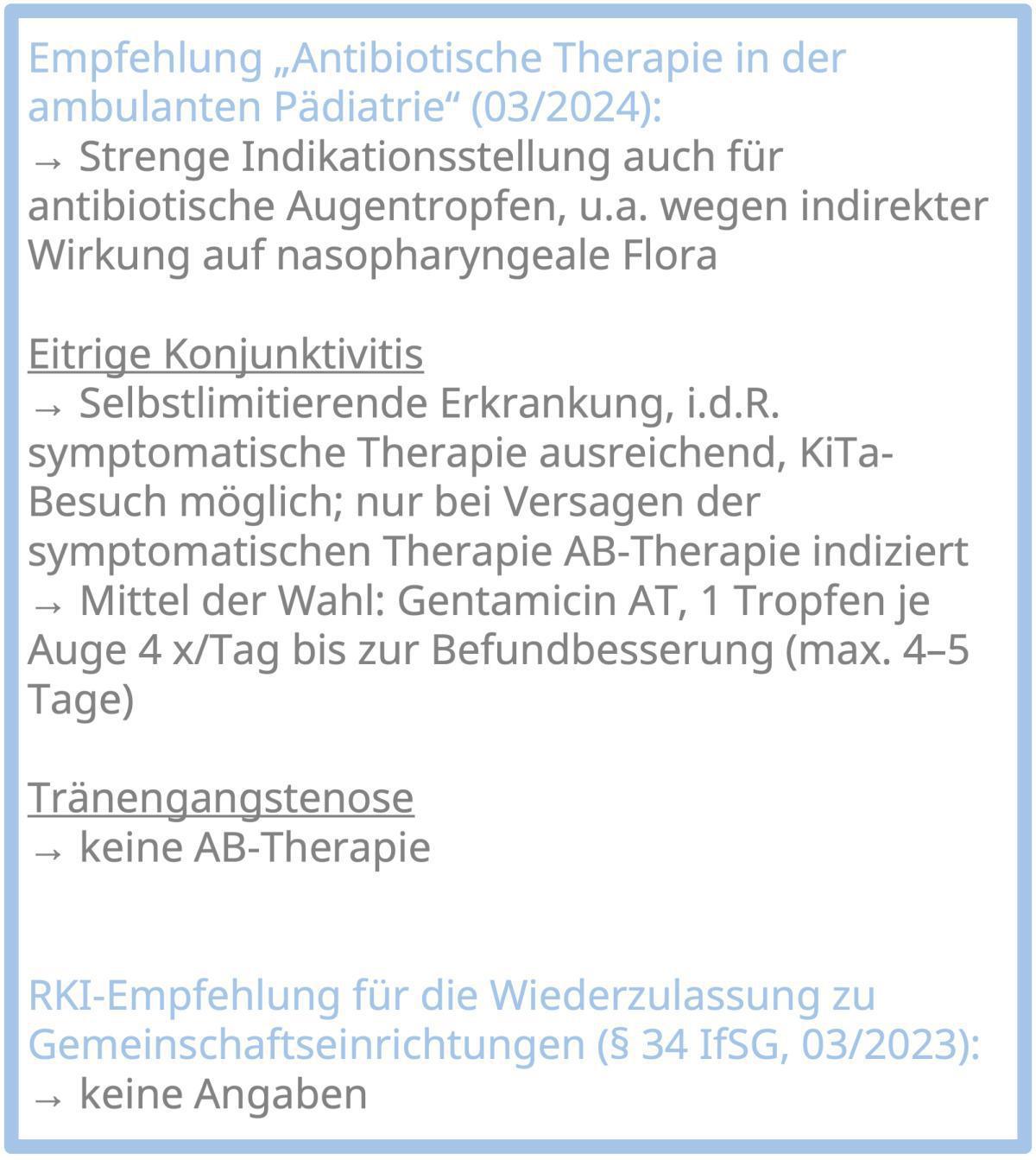 2.9.2 Bindehautentzündung 2.9.2 Bindehautentzündung