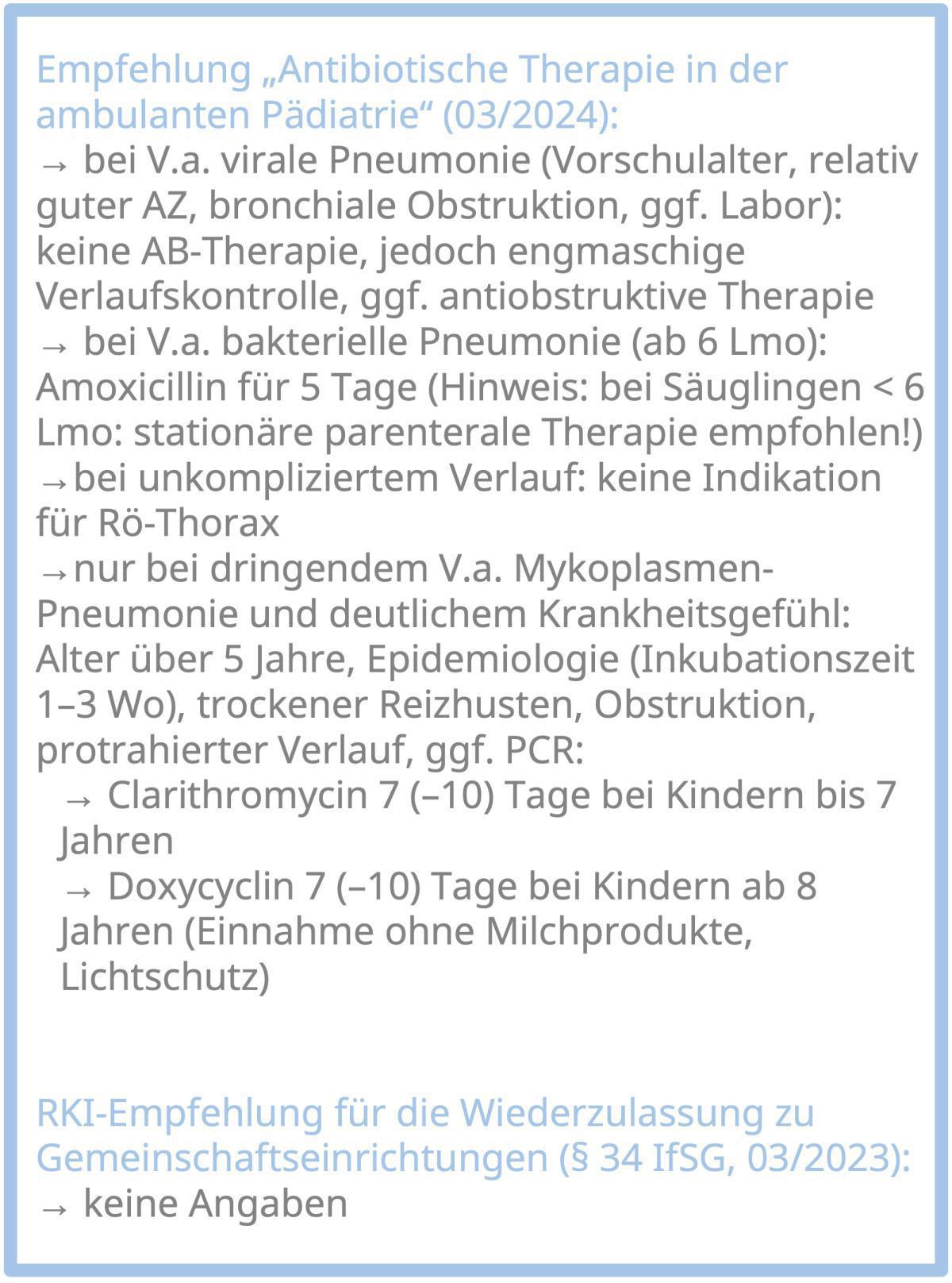 2.9.1.7 Pneumonie (Lungenentzündung) 2.9.1.7 Pneumonie (Lungenentzündung)