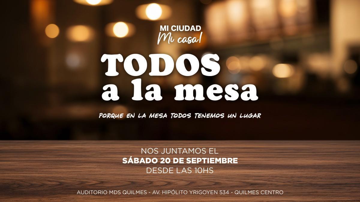 TODOS A LA MESA