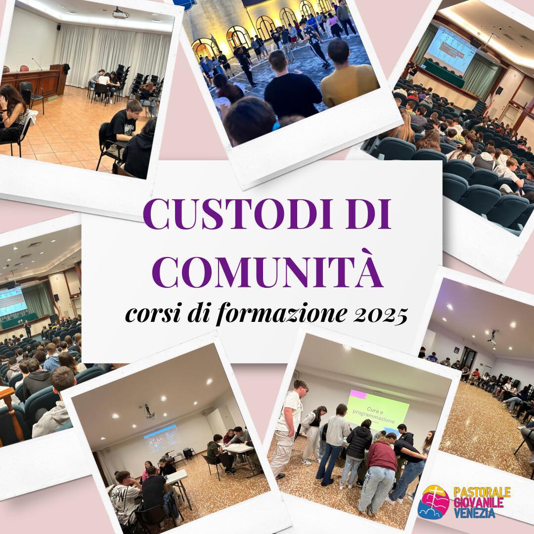 CUSTODI DI COMUNITÀ – corsi di formazione 2025 CUSTODI DI COMUNITÀ – corsi di formazione 2025
