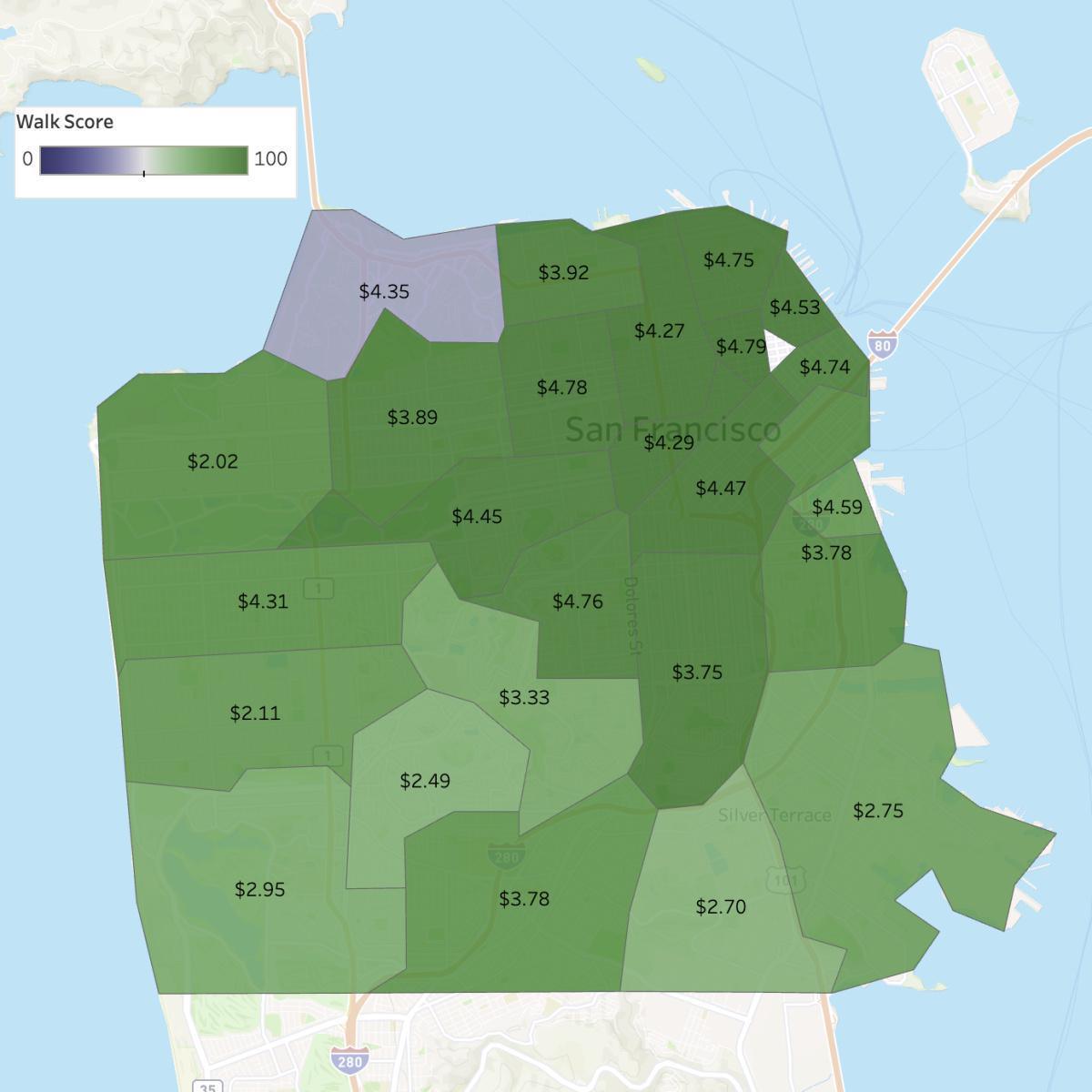 MarketRent | The Walkability Factor: Understanding its Impact on San Francisco Rental Markets 